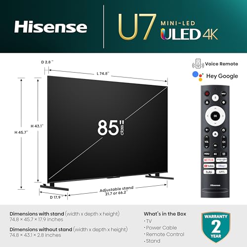 Flat 4K Uled Television B7824