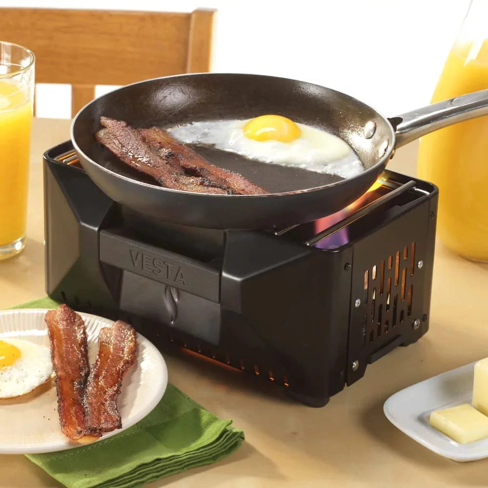 Compact Self-Powered Camping Heater & Stove M1414