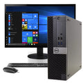 Small Business PC with 22" LCD Monitor, Core i5-6500, 8GB RAM, 1 TB, Windows 10 Home X87766