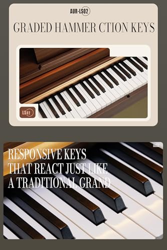 88-Key Weighted Digital Piano Keyboard with Triple Pedal A788696
