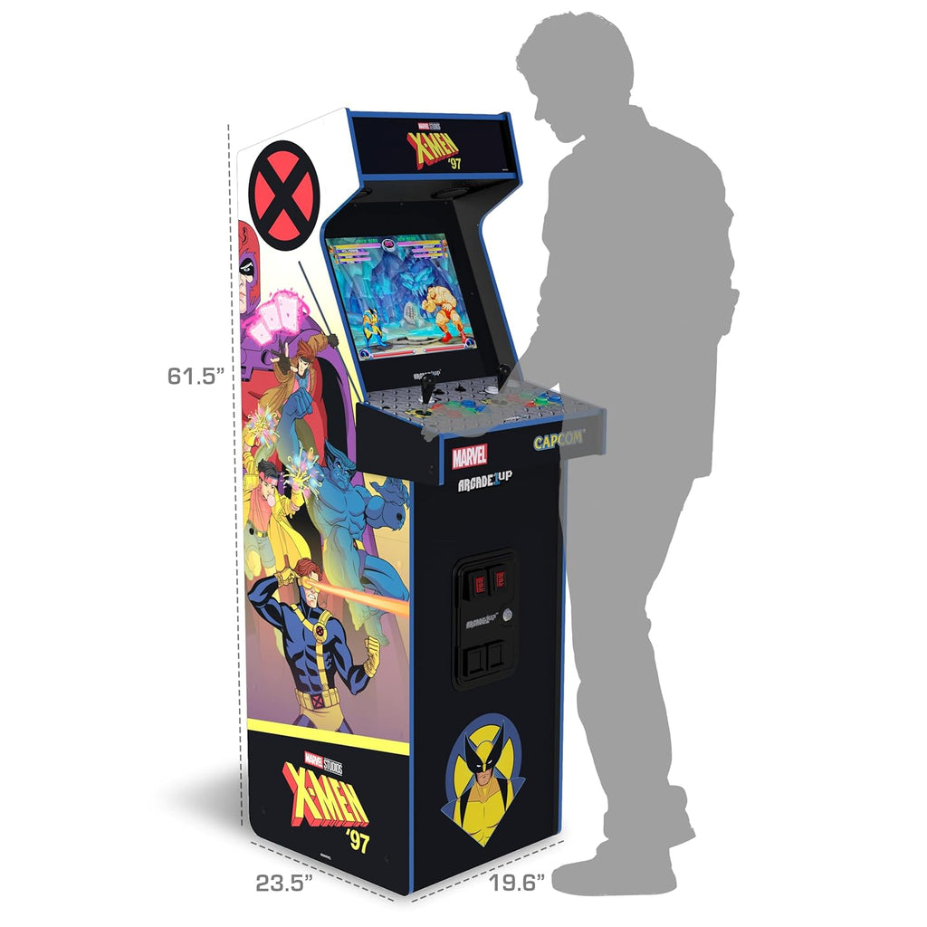 Over 5-Foot-Tall Deluxe Arcade Machine with Over 8 Classic Games B8202