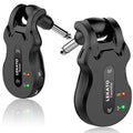 Black 5.8 Wireless Guitar Transmitter Receiver 4 Channels H80463