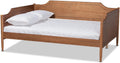 Walnut Brown Finished Wood Full Size Daybed G792613