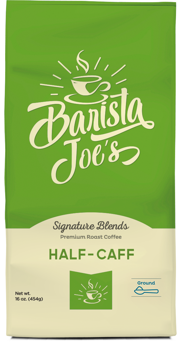 Half-Caff Bags 2 bags - 16oz each Bag (Ground) A13006