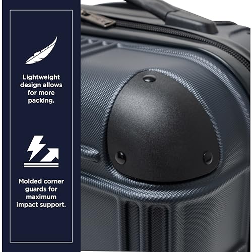 Charcoal 28-Inch 4-Wheel Spinner Travel Luggage H263242
