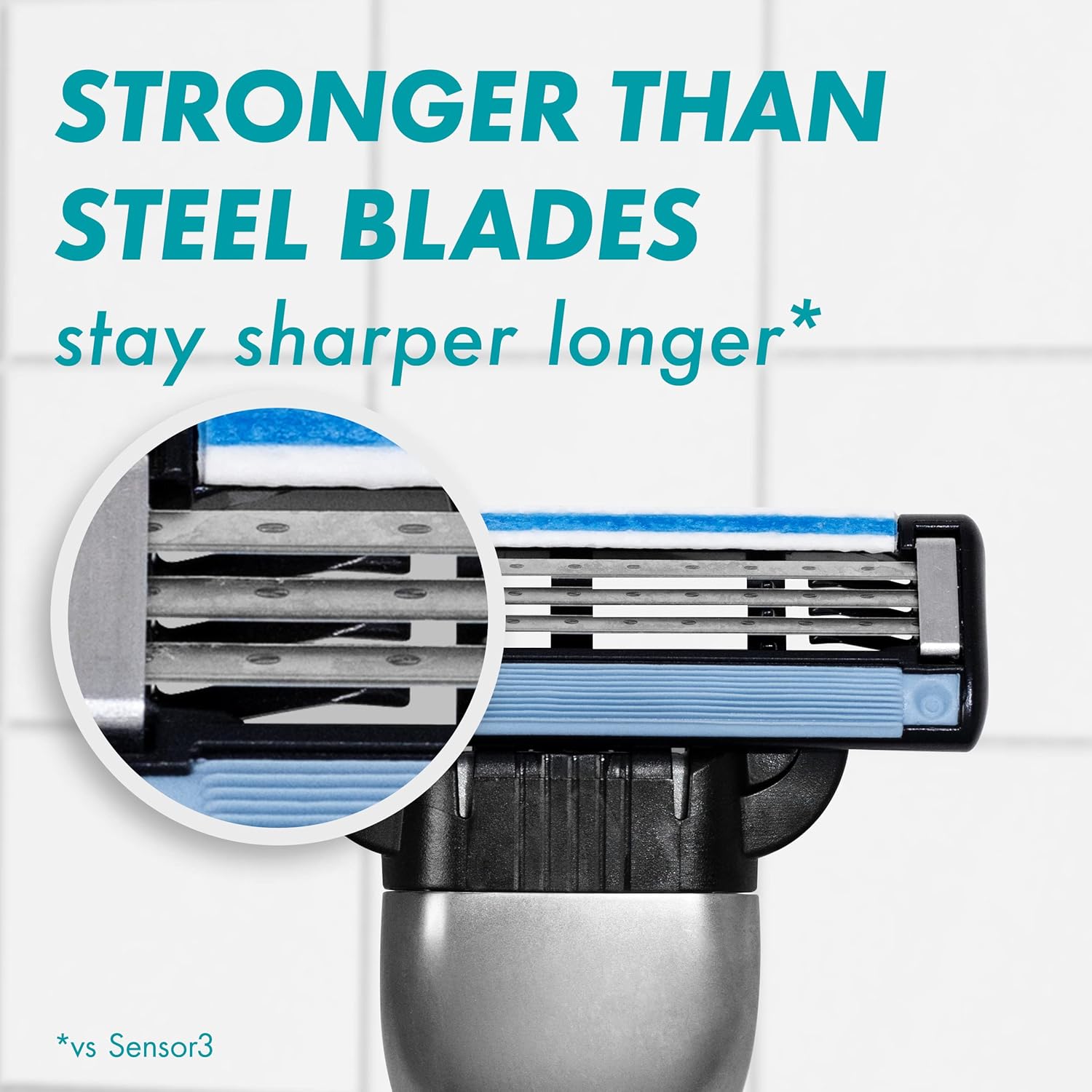 Mach3 Razor, 1 Razor Handle + 1 Blade Refill O6729