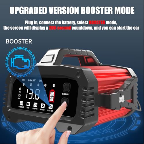 25A 12/24V Lifepo4 Lead Acid Car Battery Charger B18922