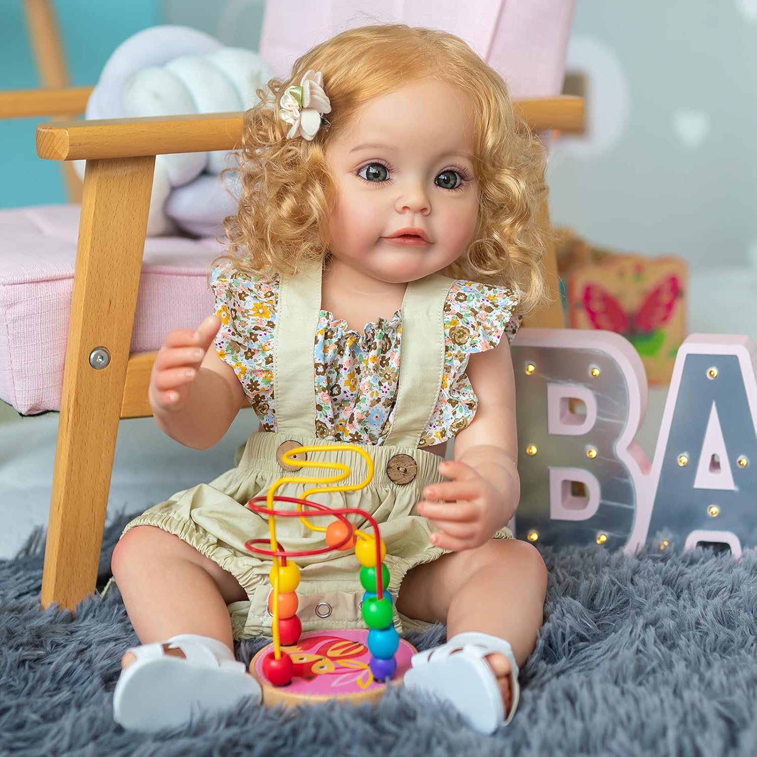 22 Inch Realistic Silicone Baby Doll S6164