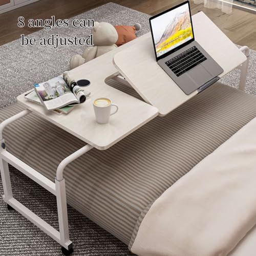 Adjustable Height Overbed Table with Wheels I150474