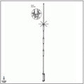 4-Band HF Vertical Amateur Ham Radio Base Antenna E1482