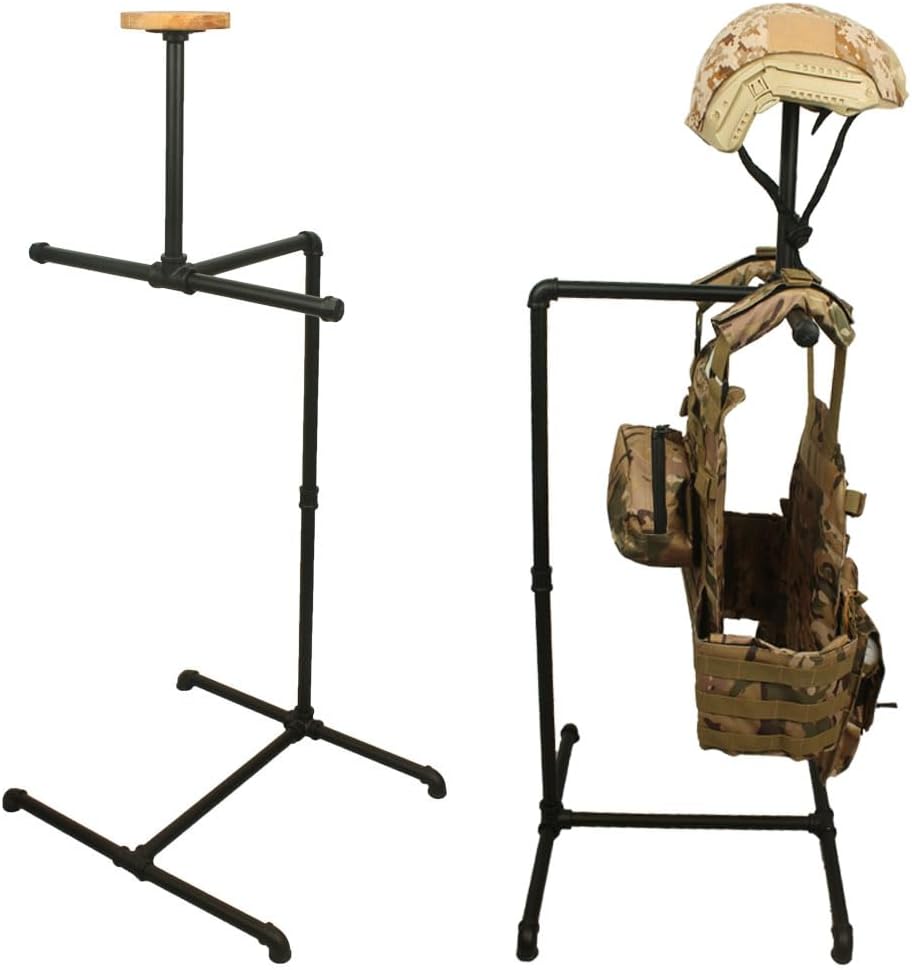 Tactical Gear Stand - Tactical Vest Hanger - Duty Gear Rack Y373