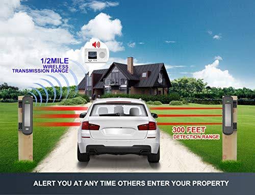 Solar Wireless Driveway Alarm System D313