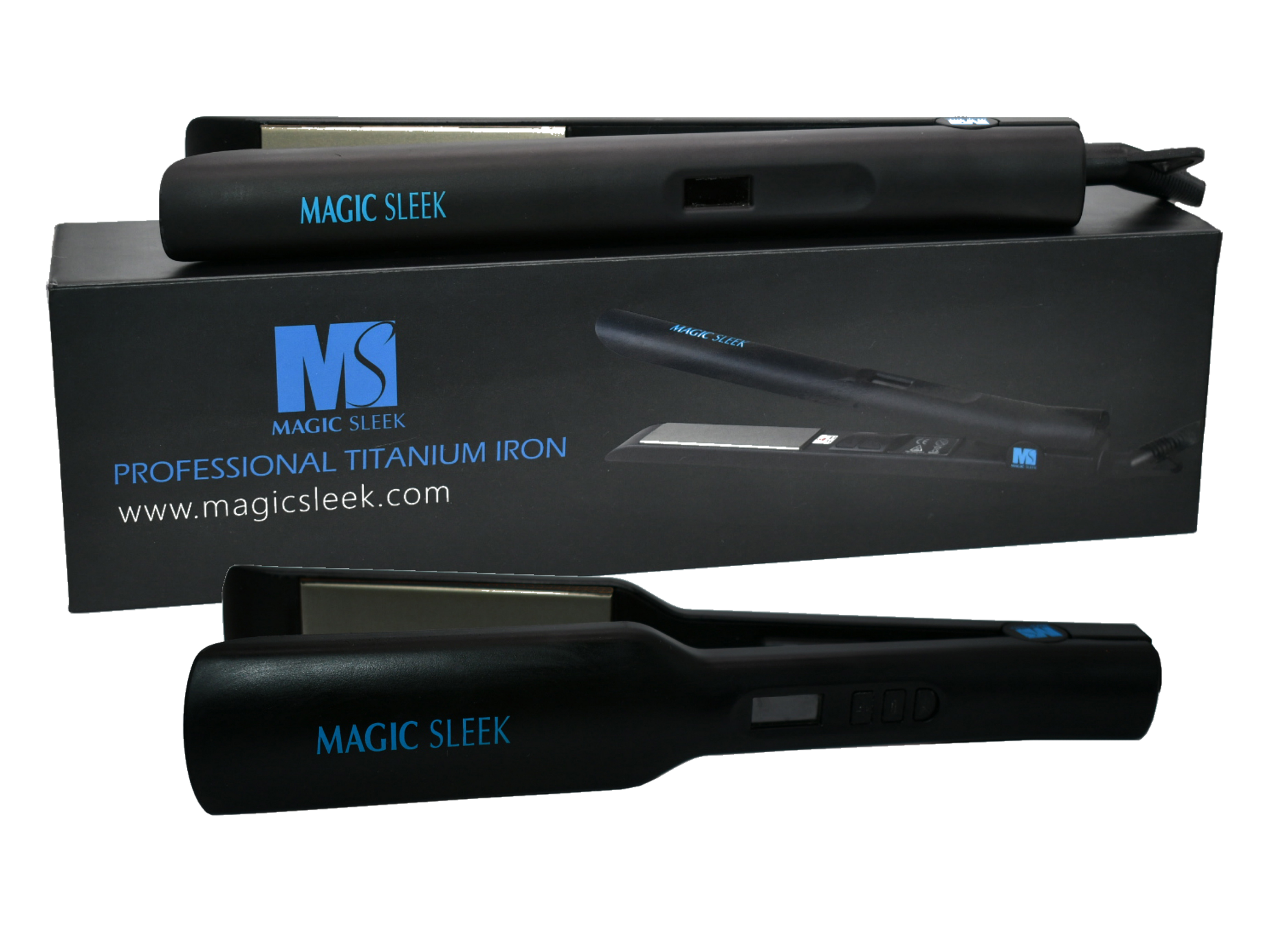 1.75 Inch Titanium Flat Iron Hair Straightener V895303