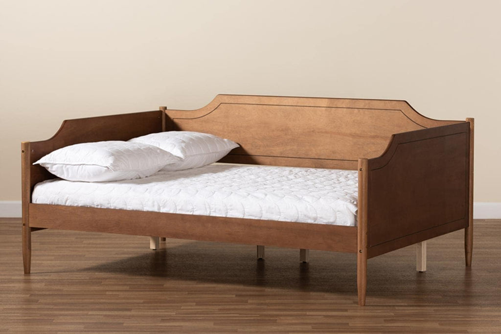 Walnut Brown Finished Wood Full Size Daybed G792613