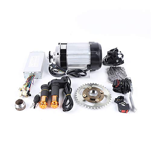 48V Electric Brushless Motor Kit with 30A Speed Controller and Throttle Grip Kit R42473
