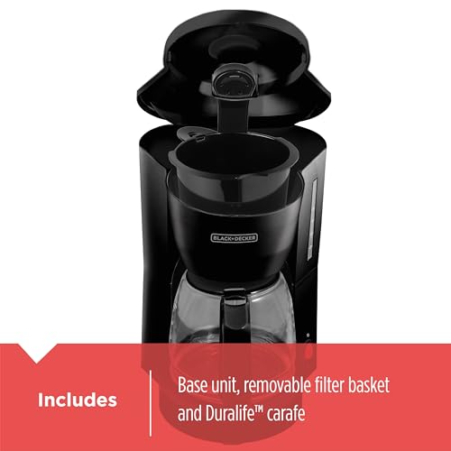 12-Cup Black Coffee Maker S62147