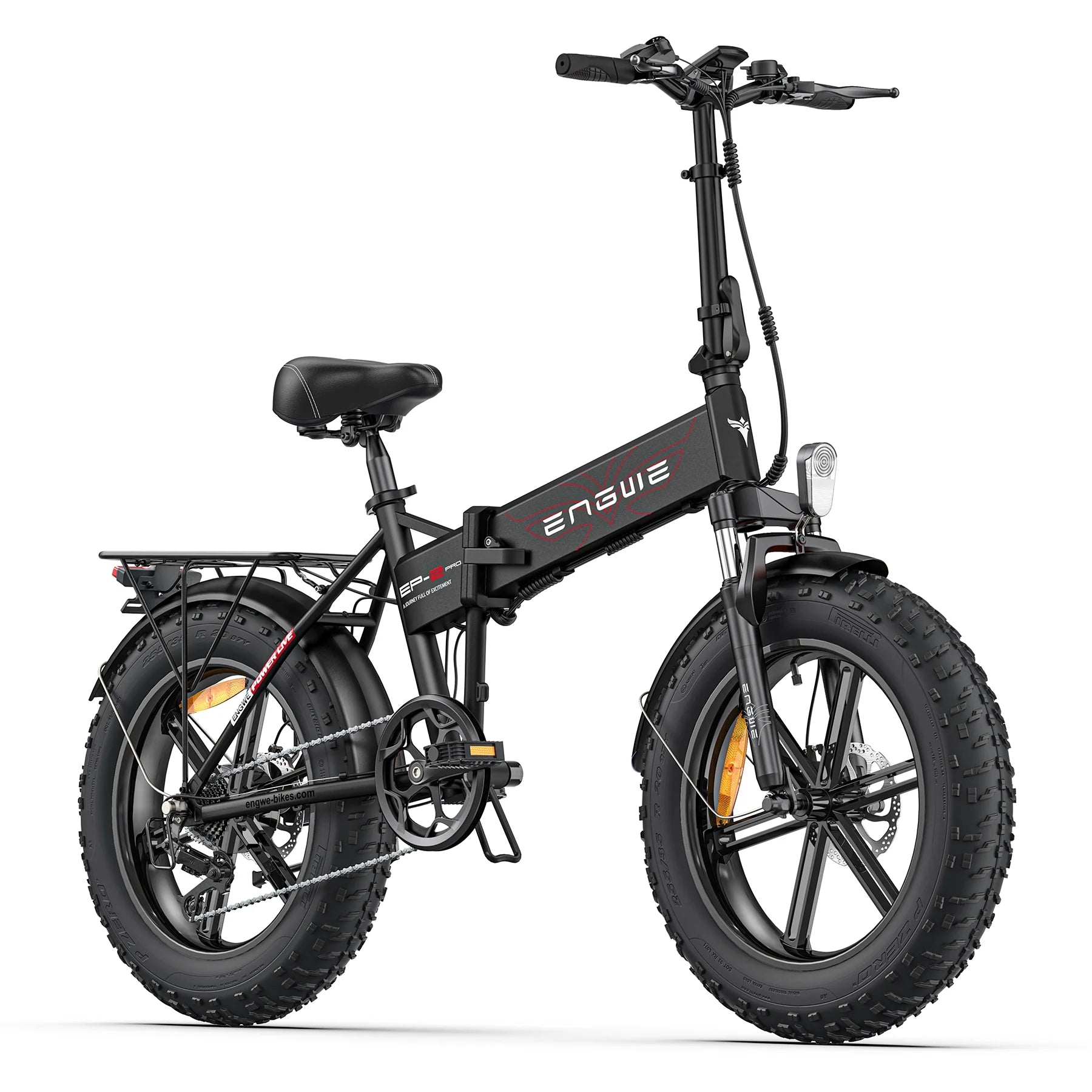 Folding Electric Bike 20" Fat Tire 7-Speed E340923