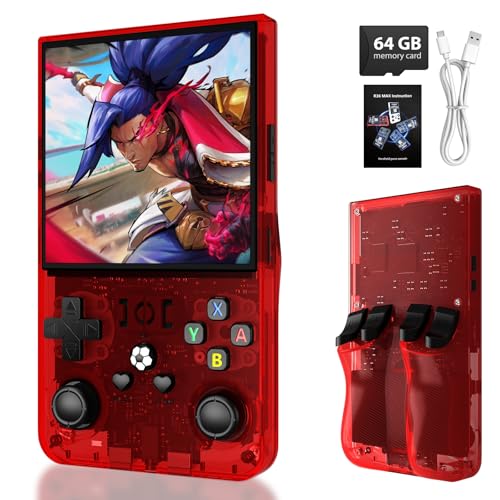 4.0 inch IPS Screen Handheld Retro Game Console (Transparent Gray) N1247