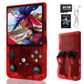 4.0 inch IPS Screen Handheld Retro Game Console (Transparent Gray) N1247