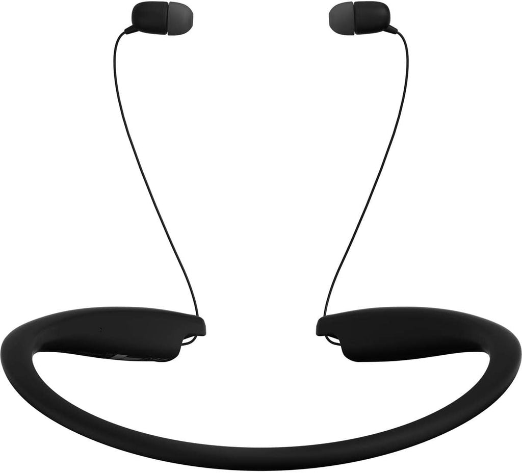 Black Bluetooth Wireless Stereo Neckband Earbuds F970