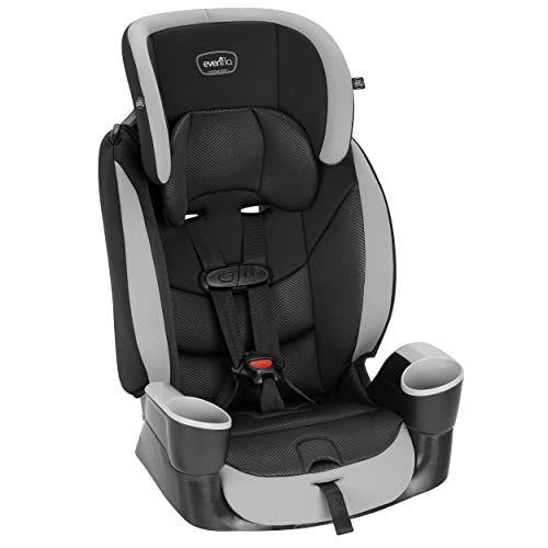 Harness Highback Booster Car Seat, Granite Gray, Polyester N3257