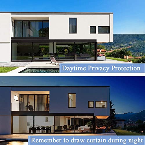 Diamond Black Silver One Way Window Film, 29.5 inch x 6.5 feet C950025