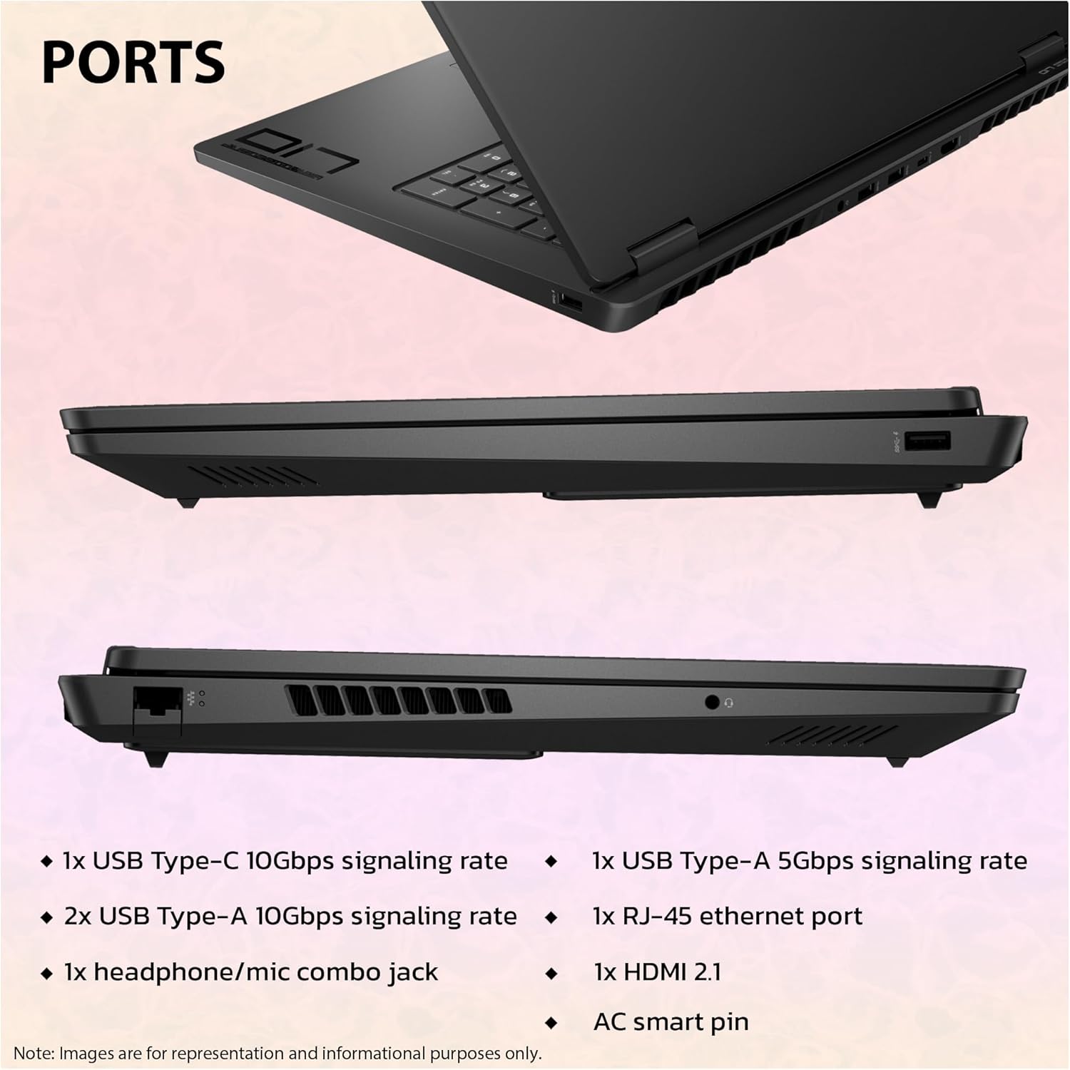 Black 17.3" QHD Gaming Laptop with AMD Ryzen 7 8845HS, 64 GB DDR5 Ram, 2 TB PCIe SSD, Nvidia Geforce RTX 4070, W11 Home R453
