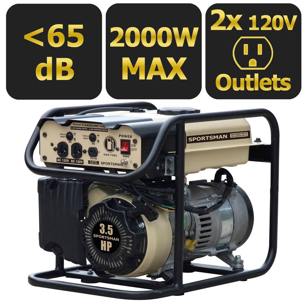 2000-Watt Portable Generator L7245