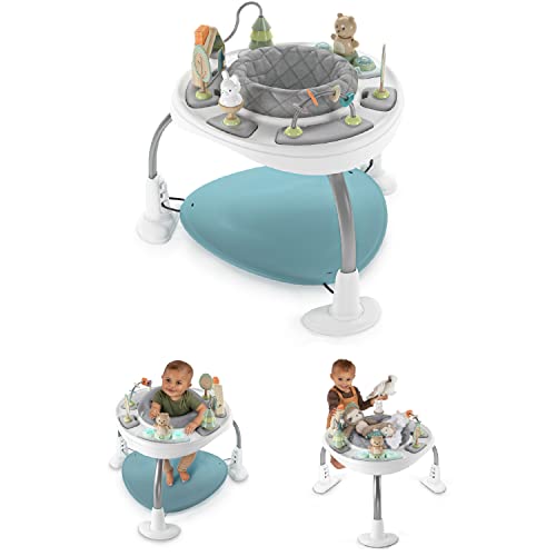 2-in-1 Baby Activity Center Jumper and Table with Infant Toys O935092