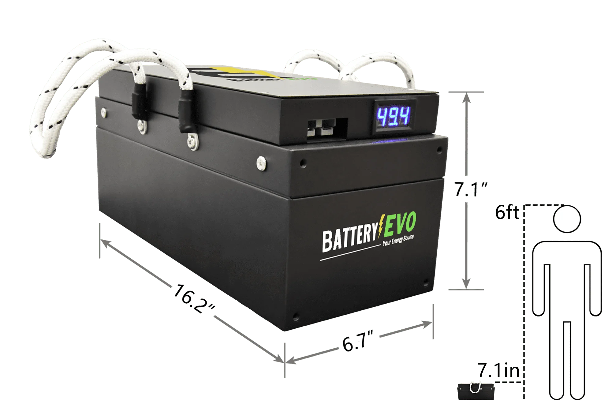 48V 47Ah 2.1 kWh Golf Cart Battery M521