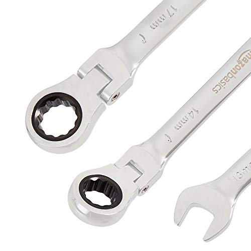 5-Piece Metric Ratcheting Wrench Set E57186