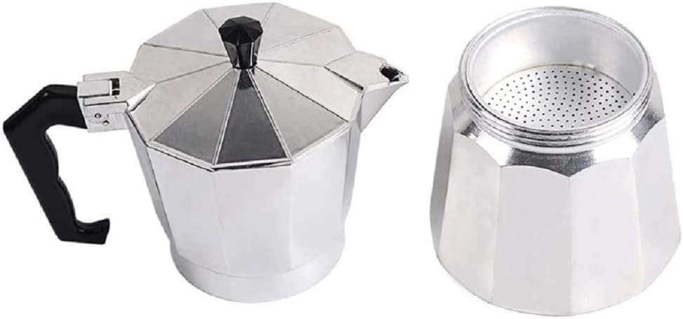 Silver 3 Cup Stovetop Espresso Maker H957342