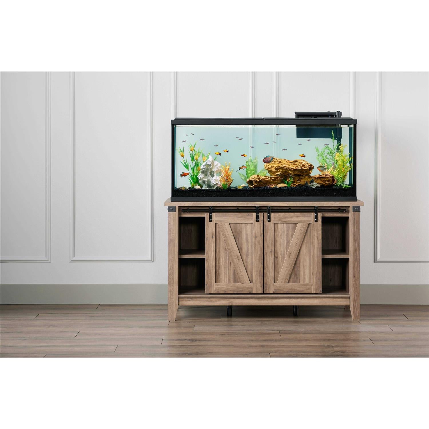 55-75 gal Aquarium Stand Salt Oak S17520