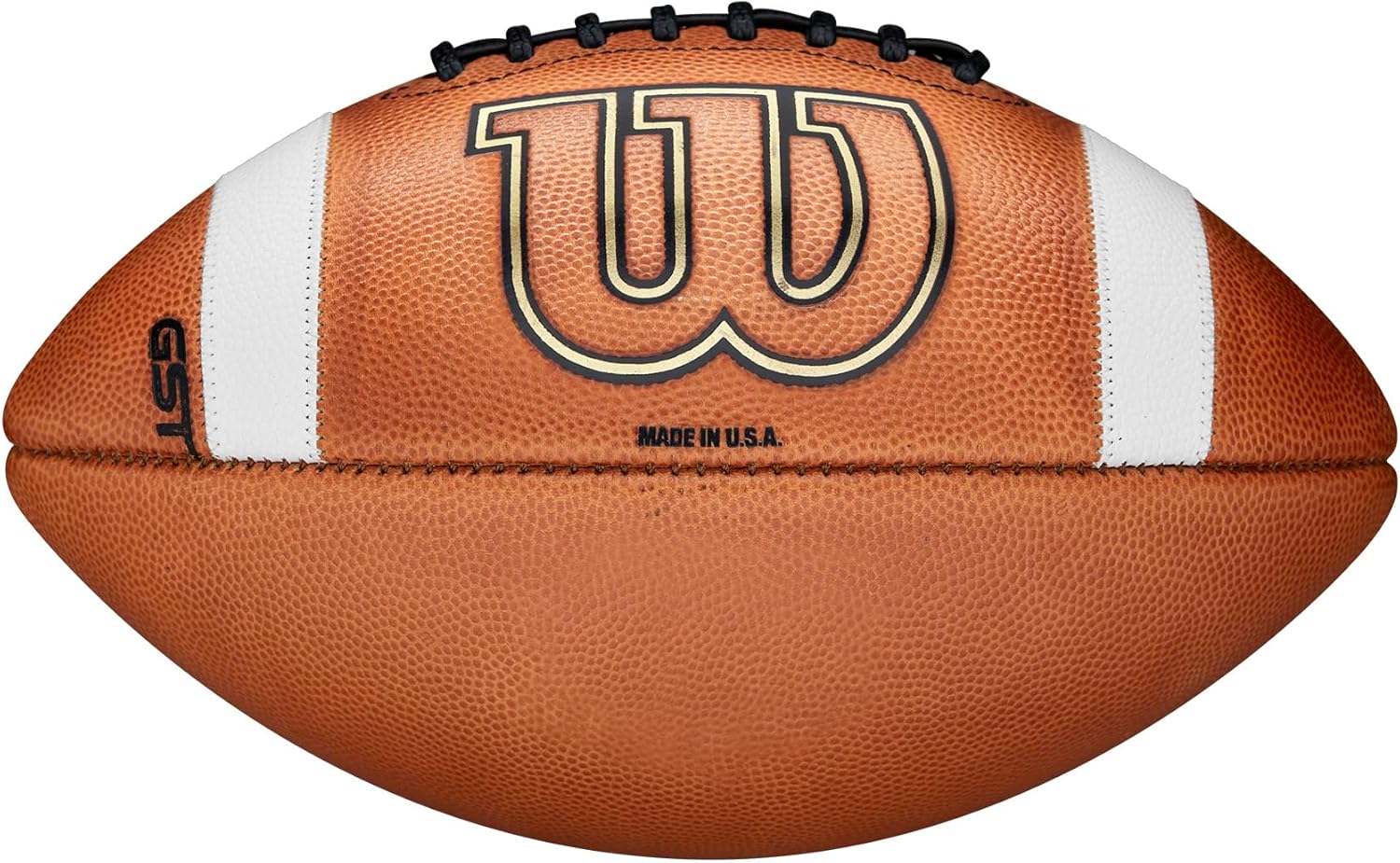Leather Game Football Official Size Tan M266