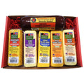 Specialty Cheese & Sausage Gift Basket with Gouda, Swiss, Smoked Cheddar, Salami Cheddar & Tomato Basil I5438