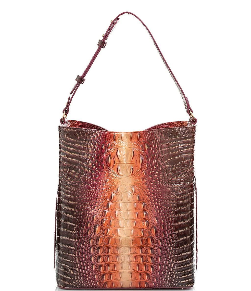 Large Garnet Bucket Bag B178430
