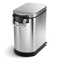 Medium Stainless Steel Pet Food Storage Can G4886