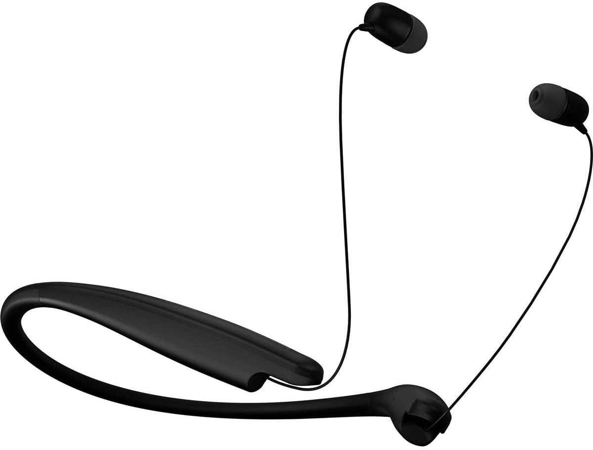 Black Bluetooth Wireless Stereo Neckband Earbuds F970