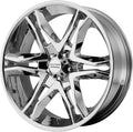 Chrome Machined Wheel (20x8.5/5x127mm, +35mm offset) B1489