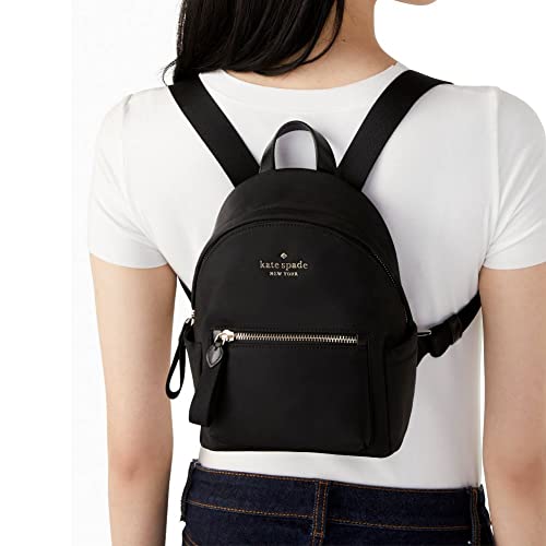 Black Small Nylon Backpack M7995
