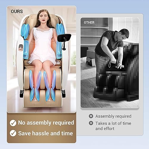 Full Body Zero Gravity Shiatsu Massage Chair with Heat D28838