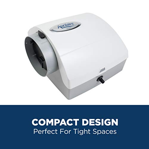 Whole Home Humidifier with Manual Control and Bypass Humidifier Installation Kit, Compact Furnace Humidifier V813