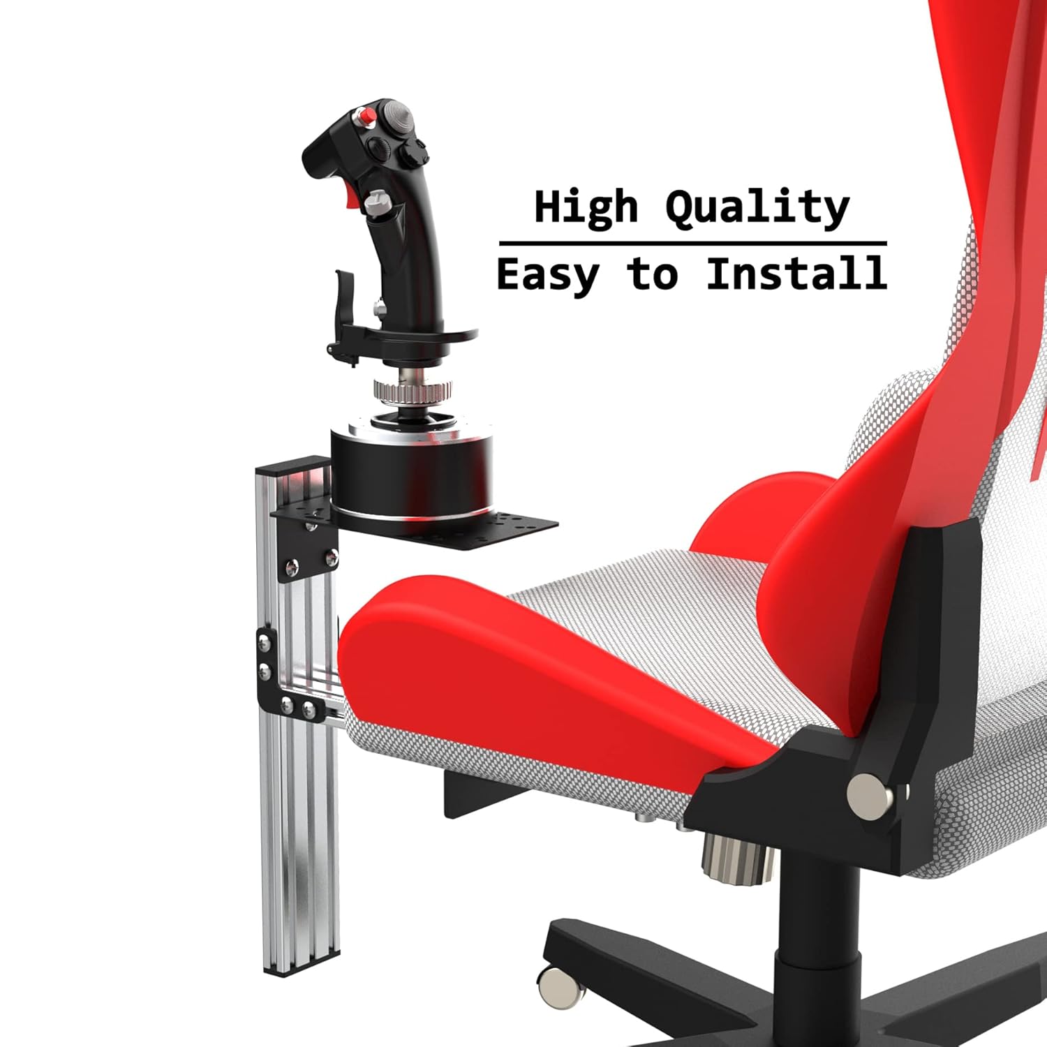 Flight Sim Chair Mounts Center Joystick Chair Mount H7184