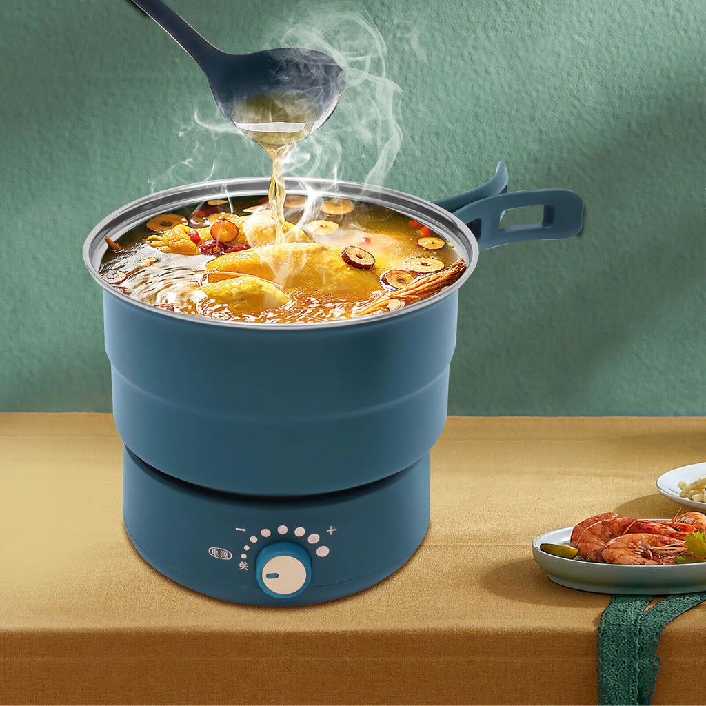 1.6L Green Electric Hot Cooker Pot J26530
