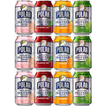 12 Oz Can Variety Pack of Seltzer (3 X 4 Flavors, 12 Cans) J770
