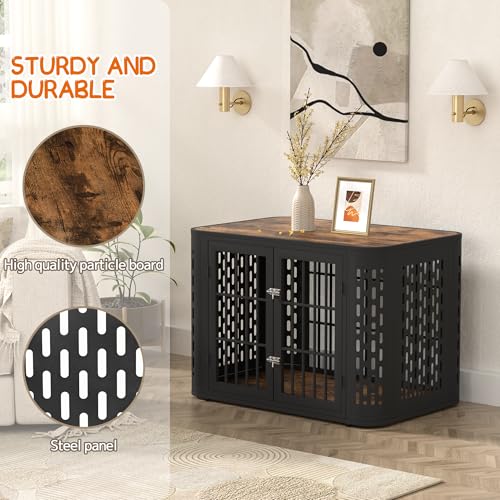 42 inch Heavy Duty Dog Crate Furniture S497