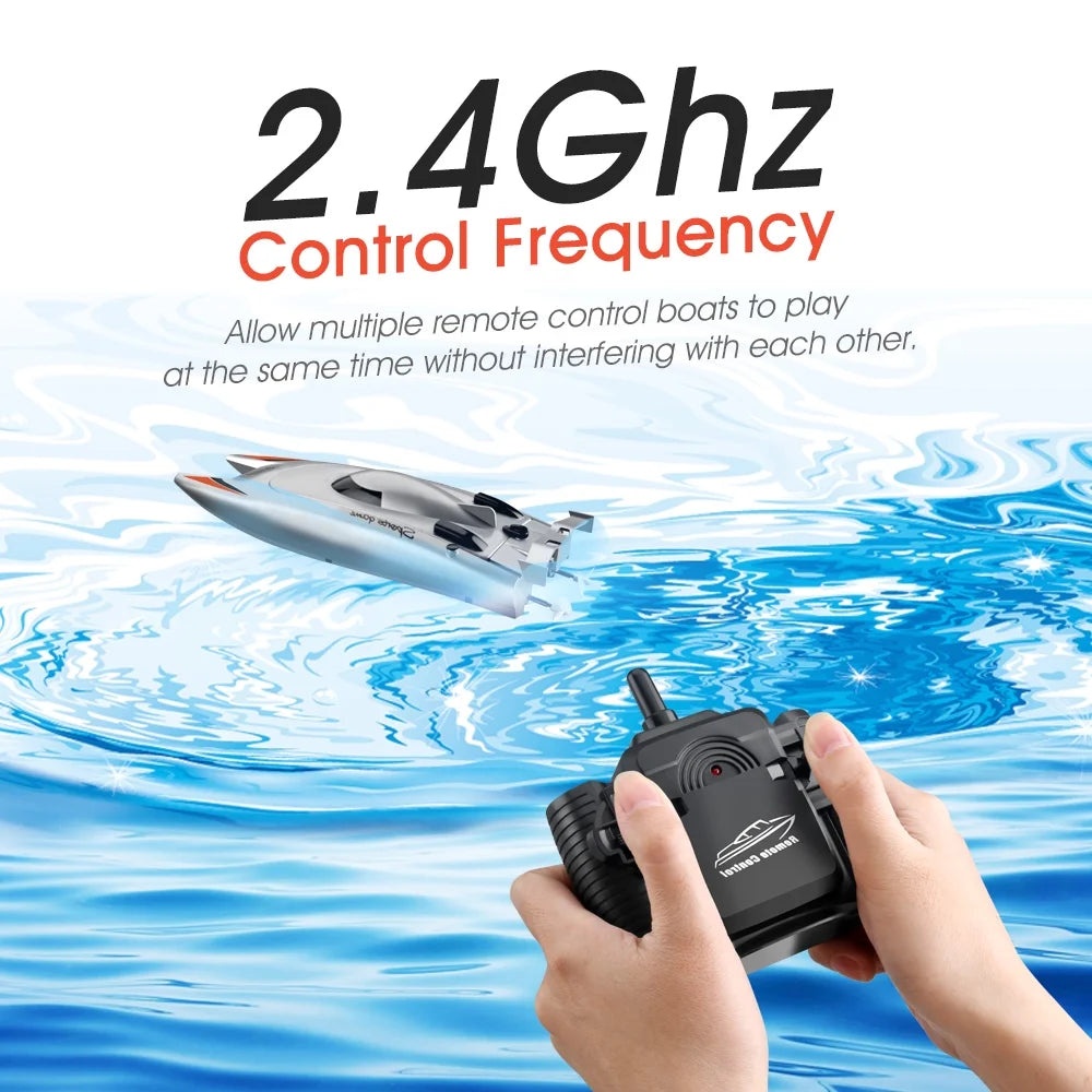 25KM/H High Speed 2 Channels Remote Control Racing Boat Q10850