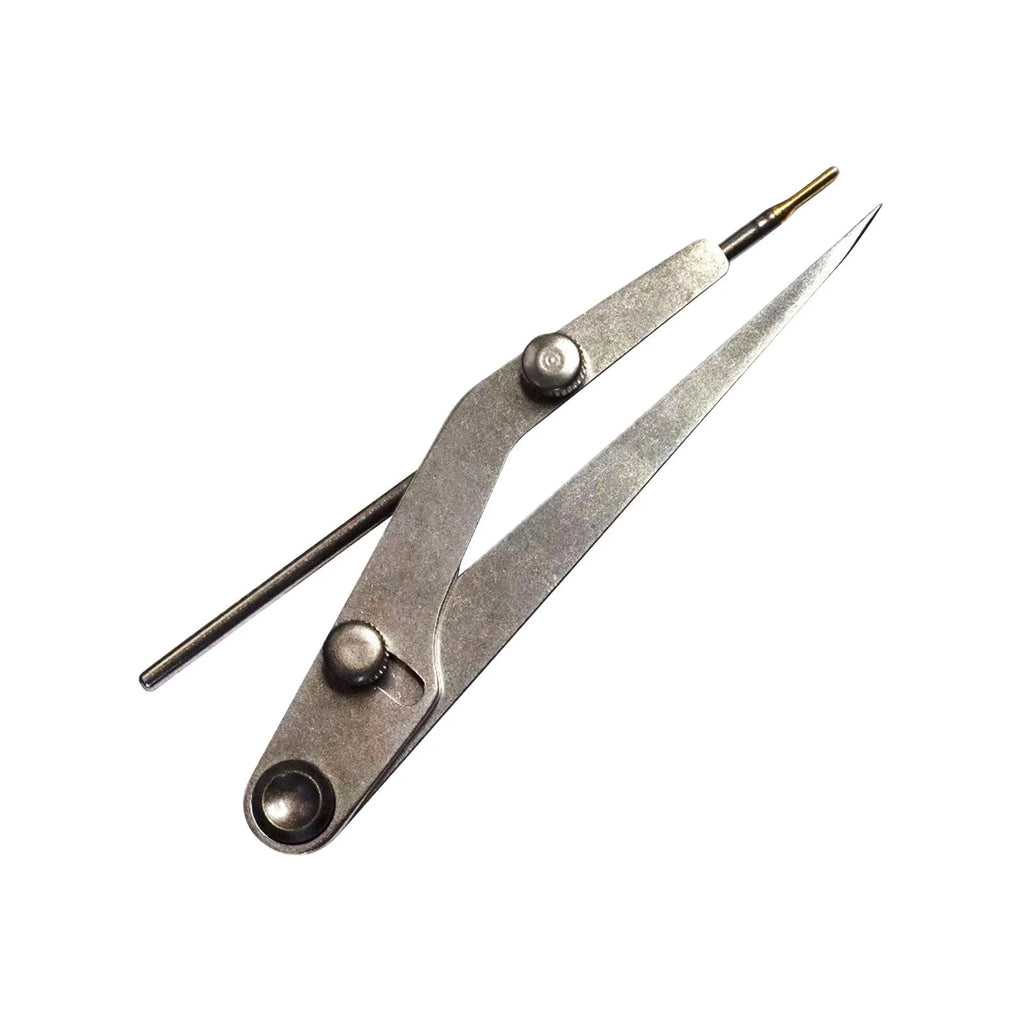 Leather Wing Divider Adjustable Compass for Woodworking Marking O796