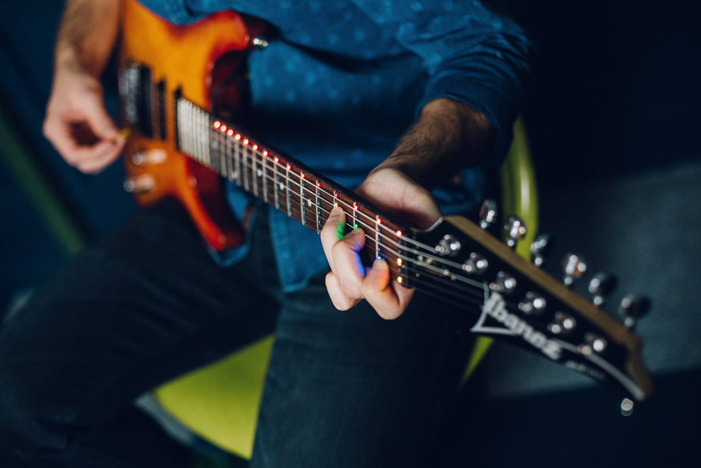 LED Guitar Instruction 25.5x22 Scale Length X366011