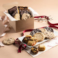 Classic Bakery Kraft Box - Soft Bite Cookies, Chocolate Fudge Brownies, Flaky Filled Rugelah V4815